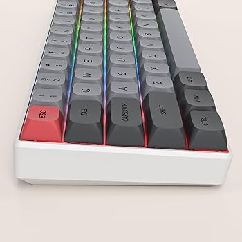 自作キーボード　delta50% レッド 自作キーボード delta50% レッド - メルカリ